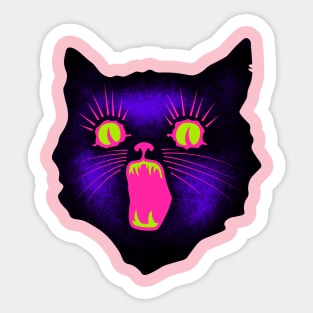 Rave cat Sticker